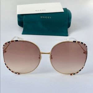 Gucci GG0595s 59mm gold 2 Sunglasses